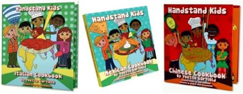 Handstand Kids Child's International Cookbook Bundle