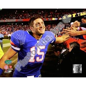  Tim Tebow Florida Gators High Five 8x10 Photo