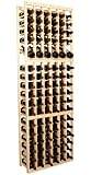 102 Bottle Wine Cellar Rack with Display (Premium Redwood)