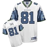 Reebok Seattle Seahawks Golden Tate Replica White Jersey Large at Amazon.com