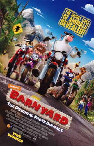 Barnyard (On Bikes, Original) Movie Poster Print - 11