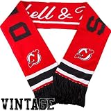 Mitchell & Ness New Jersey Devils Red-Black Vintage NHL Scarf