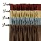 Classic Home Pinch Pleat Faux-Silk Window Collection