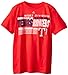 MLB Texas Rangers Capacity to Win Men's Short Sleeve Tee, Large, Red