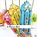 Angry Birds 5 Piece Pen Pencil Eraser Ruler & Lead Set