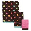 Home Lots O Dots Pink Tip Towel