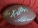 Pat & Kevin Williams Autographed NFL Wilson Composite Football with 