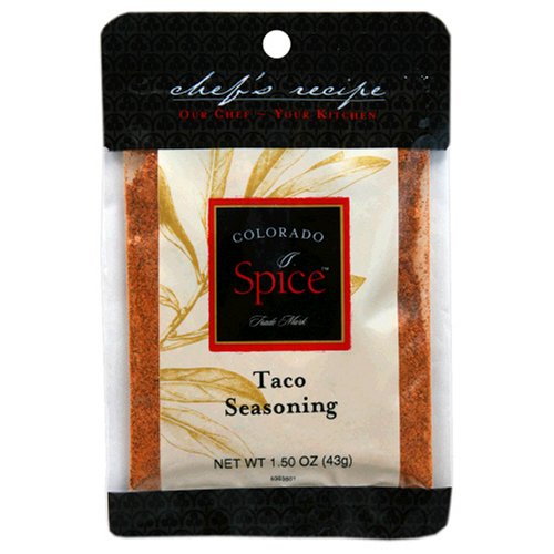 Colorado Spice Company, Beef, Poultry, Pork and Lamb Spice, Taco Seasoning1.5-Ounce Packet... by Colorado Spice