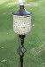 72 Inch (set Of 6) Mother Of Pearl Tulip Mosaic Outdoor Garden Tiki Torch