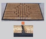 Frank Lloyd Wright GILLIN HOUSE Doormat 36x22 Natural Coir