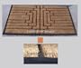 Frank Lloyd Wright GILLIN HOUSE Doormat 36x22 Natural Coir