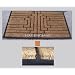 Frank Lloyd Wright GILLIN HOUSE Doormat 36x22 Natural Coir