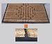 Frank Lloyd Wright GILLIN HOUSE Doormat 36x22 Natural Coir