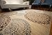 Feraghan/New City Contemporary Modern Flowers Wool Area Rug, 2' x 3', Brown/Beige