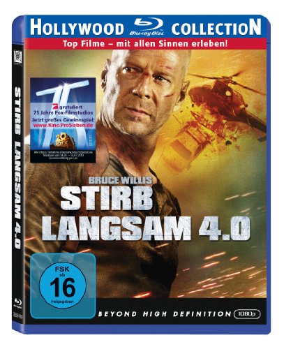 Stirb langsam 4.0 [Blu-ray] [Import allemand] 