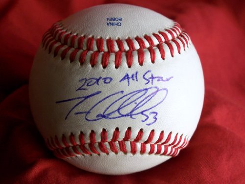 Arizona Diamondbacks Trevor Cahill Autographed ROLB Baseball with 