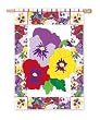 Flag Artistic Blend Reg Welcome Pansies Flag Artistic Blend Reg Welcome Pansies