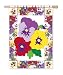 Flag Artistic Blend Reg Welcome Pansies