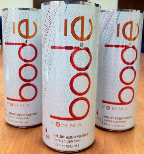 Vemma Bode BURN Healthy Weight dietary supplement (20 grams of Protein, lightly carbonated) TWENTY-FOUR 8.3-oz CANS