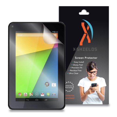 XShields© (3-Pack) Screen Protectors for Kingpad AKASO A7 7" Tablet (Ultra Clear)