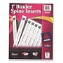 Avery Custom Binder Spine Inserts, 1 Spine Width, 8 Inserts per Sheet, 5 Sheets per Pack (89103)