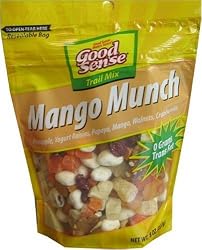 Good Sense Trail Mix, Mango Munch!, 8-Ounce Bags (Pack of 12)