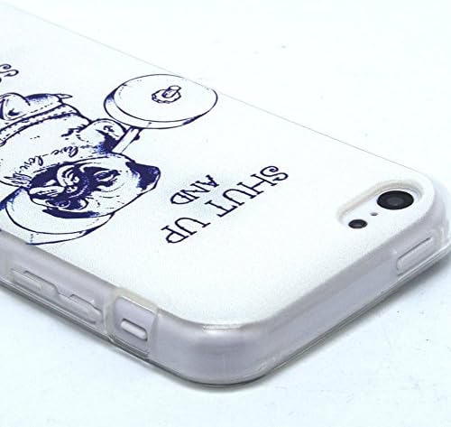 KaiXuan LingYun? Flexible TPU Rubber High Impact Creative fashion for Girls Soft Case Slim Fit Cover Cute Patterned Back Cover Skin for iphone 5C Case iphone 5c cover