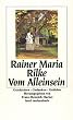 Vom Alleinsein: Geschichten. Gedanken. Gedichte (insel taschenbuch)