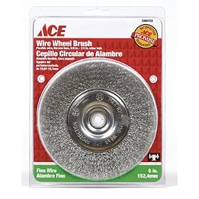 ACE WIRE WHEEL BRUSH 5/8"-1/2" arbor hole