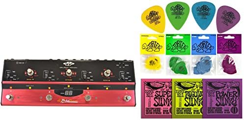Decibel Eleven Pedal Palette String Bundle w/ 2 free Items: Ernie Ball Guitar Strings, 1 Dozen Dunlop Tortex Picks