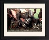 IMAGE OF Framed Prints of Rugby Union - Pilkington Cup Quarter Final - Leicester Tigers v Harlequins from PA Photos