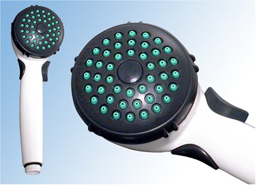 Classic Adjustable Hand Held Shower Head - White