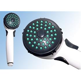 Classic Adjustable Hand Held Shower Head - Biscuit by Ondine