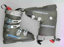New Atomic RT FR 80w Gray Ski Boots Women Size 6.5