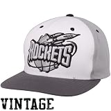 Mitchell & Ness Houston Rockets Greytones Snapback Adjustable Hat