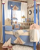 Ship Ahoy 6 Piece Crib Bedding Set by Glenna Jean