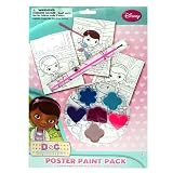 Doc McStuffins Paint Your Own Poster Kit - 10 Piece Set