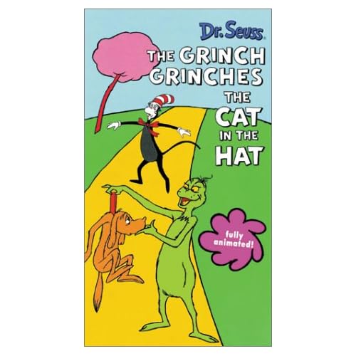 Dr. Seuss The Grinch Grinches the Cat in the Hat [VHS