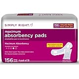 Simply Right Maximum Absorbency Pads - Long - 156 ct.