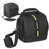 Pedea Essex SLR-Kameratasche mit Regenschutz/Tragegurt und Zubeh&ouml;rf&auml;cher, Gr. M