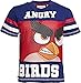 ANGRY BIRDS MOVIE | Official Licensed | Angry Bird Baseball Style T-Shirt | Age 7-8