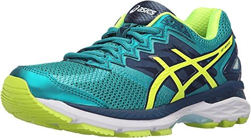 ASICS Women's Gt-2000 4 Running Shoe, Lapis/Safety Yellow/Soothing Sea, 10.5 M US