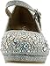 Forever Dana-58k Kids Mid Heel Rhinestone Pretty Sandal Mary Jane Platform Dress Pumps
