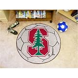 Stanford Cardinal NCAA Soccer Ball Round Floor Mat (29)