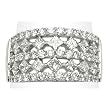 14K White Gold Diamond Ring/Band - 2.00 Ct.