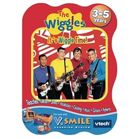VTech V.Smile Learning Game: The Wiggles "It's Wiggle Time"