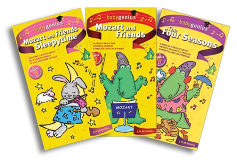 Baby Genius Three Pak (The Four Seasons/Mozart and Friends/Sleepytime)