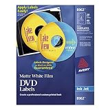 Avery DVD Labels Matte White for Ink Jet Printers by Avery