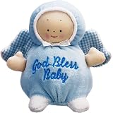 Gund God Bless Baby Angel Blue Blue