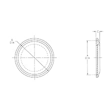 Dixon 16AMP-G300 Stainless Steel 304 Sanitary Fitting, Clamp End Cap, 3" Tube OD